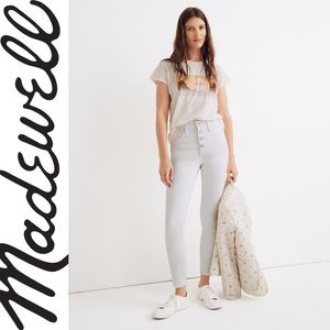 Madewell jeans skinny Crop